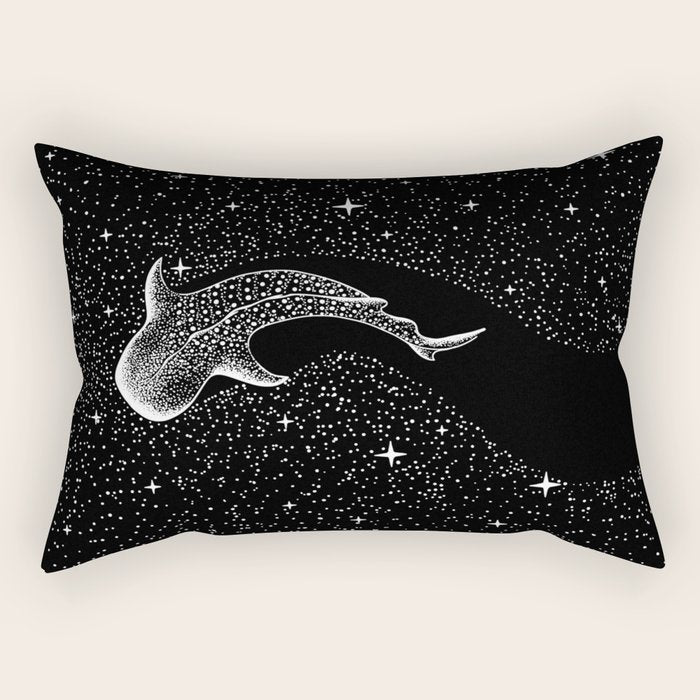 Star Eater (Black Version) Rectangular Pillow Gallery Image 2