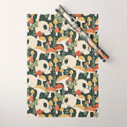 Death Mushrooms Wrapping Paper Gallery Image 1