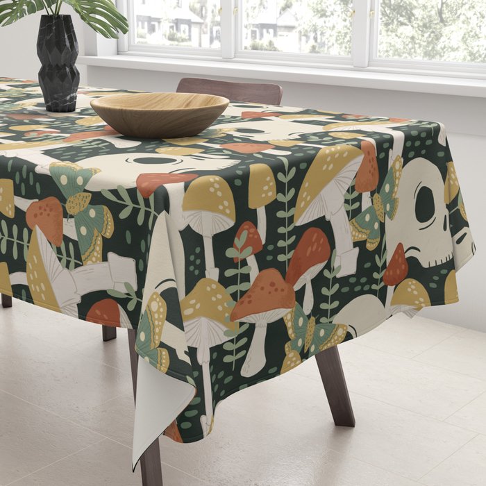 Death Mushrooms Tablecloth Gallery Image 3