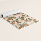 Serval cat abstract nature Yoga Mat Gallery Image 2