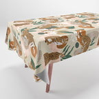 Serval cat abstract nature Tablecloth Gallery Image 1