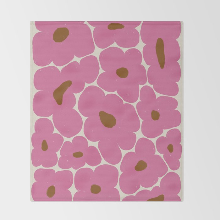 Flowerbed Throw Blanket Gallery Image 2