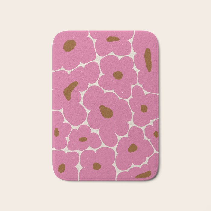 Flowerbed Bath Mat Gallery Image 1