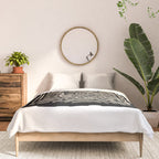 Quail Block Print - Black & Beige Comforter Gallery Image 3
