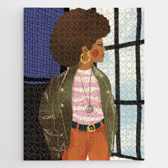 Girl with Golden Earing Jigsaw Puzzle Gallery Image 1