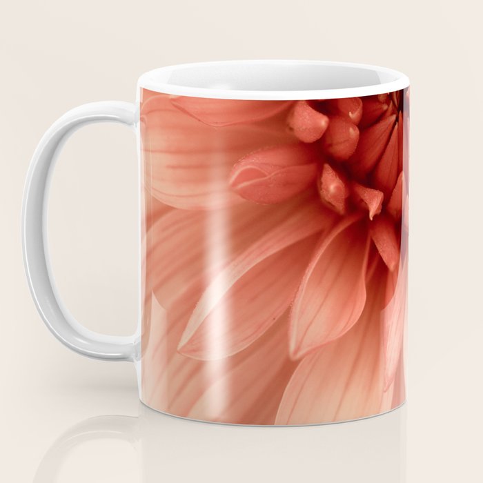 Prima Donna - Modern Botanical Photograph - Dahlia Flower Photo - Floral Print Coffee Mug Gallery Image 3