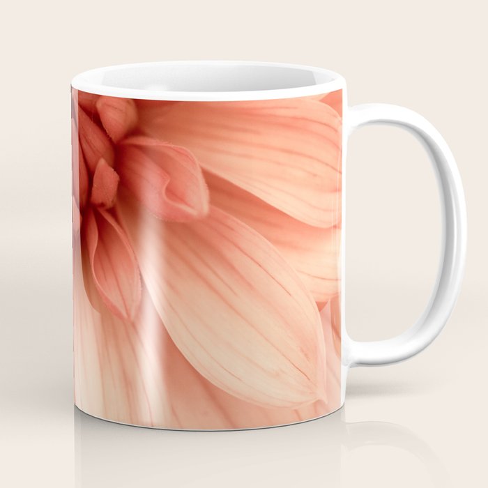 Prima Donna - Modern Botanical Photograph - Dahlia Flower Photo - Floral Print Coffee Mug Gallery Image 1