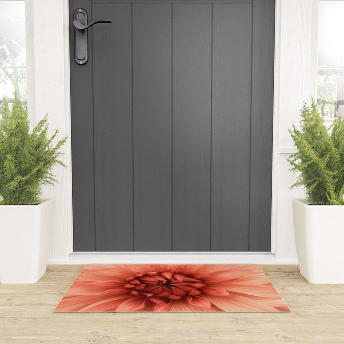Prima Donna - Modern Botanical Photograph - Dahlia Flower Photo - Floral Print Welcome Mat Gallery Image 3