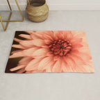 Prima Donna - Modern Botanical Photograph - Dahlia Flower Photo - Floral Print Rug Gallery Image 1