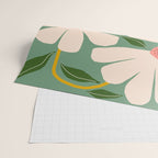 Wild Daisies - green Wrapping Paper Gallery Image 2