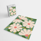 Wild Daisies - green Jigsaw Puzzle Gallery Image 2