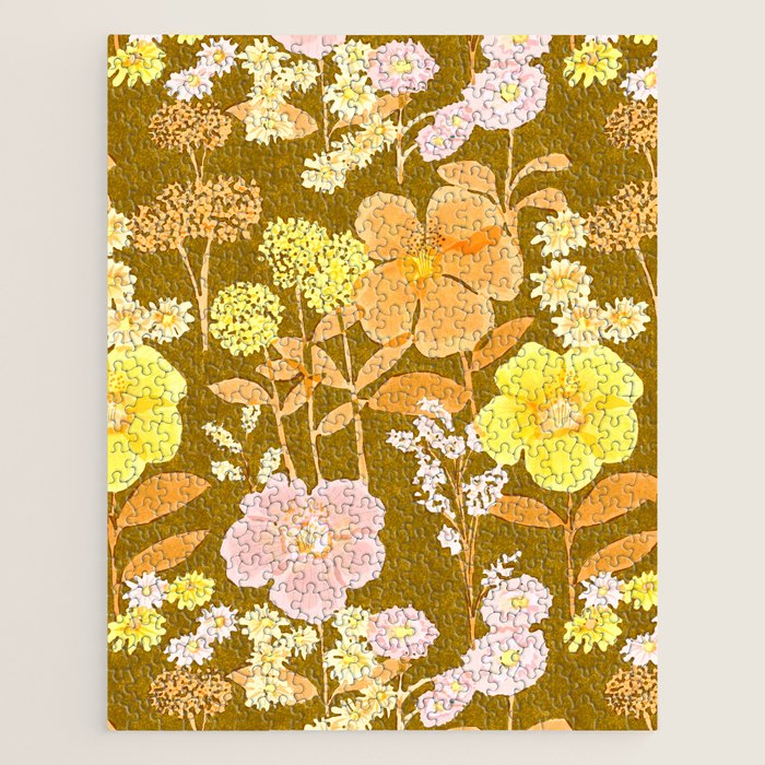 Grandma's Flowers Jigsaw Puzzle Gallery Image 1