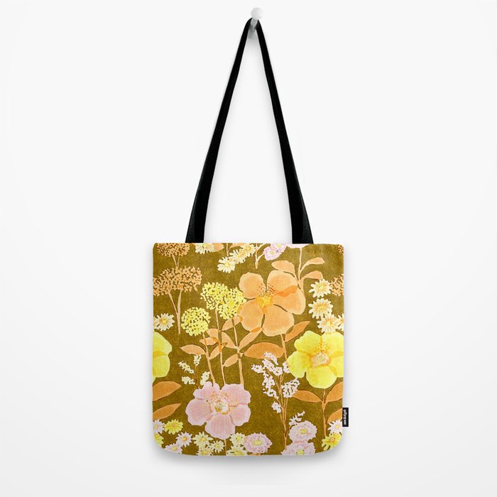 Grandma's Flowers Tote Bag Gallery Image 2