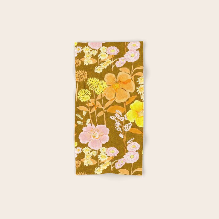 Grandma's Flowers Bath Towel Gallery Image 1