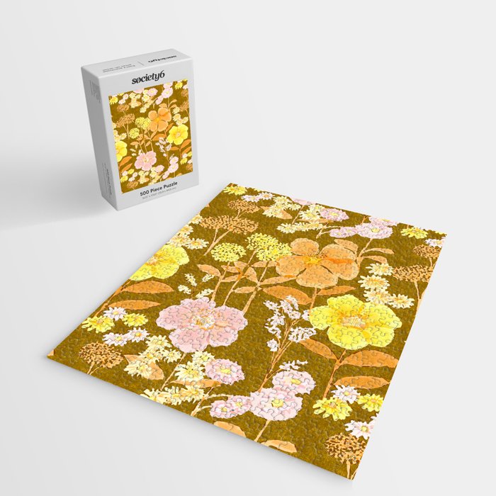 Grandma's Flowers Jigsaw Puzzle Gallery Image 2