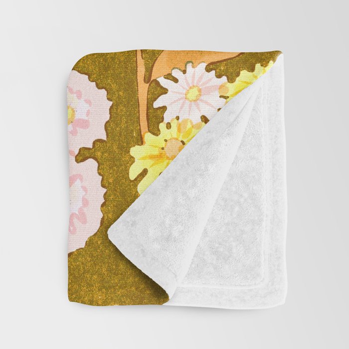Grandma's Flowers Throw Blanket Gallery Image 3