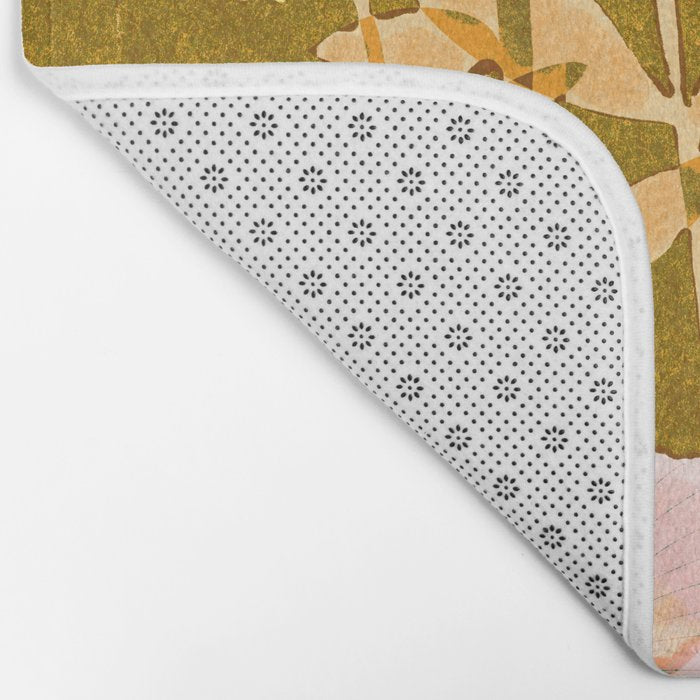 Grandma's Flowers Bath Mat Gallery Image 2