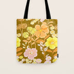 Grandma's Flowers Tote Bag Gallery Image 1