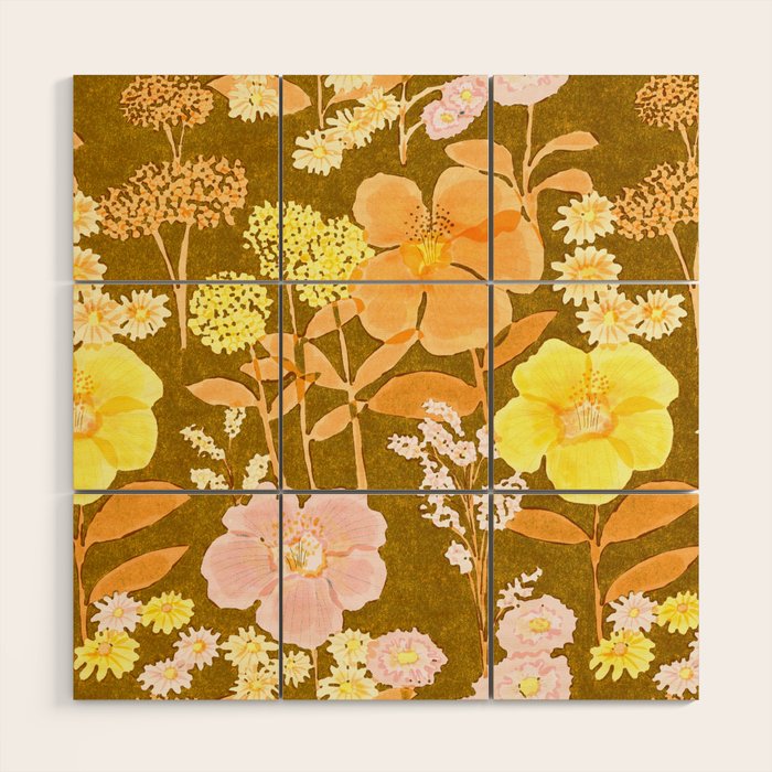 Grandma's Flowers Wood Wall Art Gallery Image 1