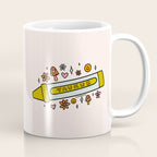 Taurus Crayon Coffee Mug Gallery Image 1