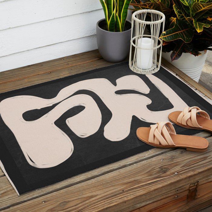 Modern Abstract Art 72 Outdoor Rug Gallery Image 2