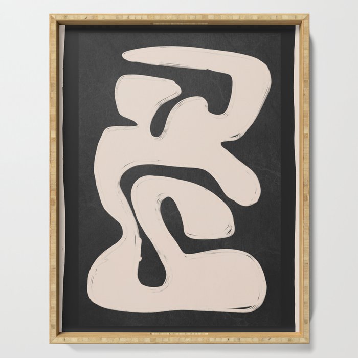 Modern Abstract Art 72 Serving Tray Gallery Image 1