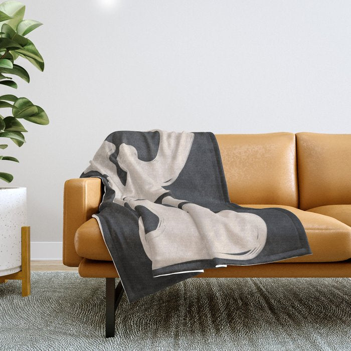 Modern Abstract Art 72 Throw Blanket Gallery Image 1