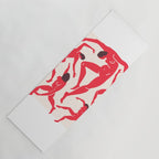 The Dance 3 | Henri Matisse - La Danse | Scarlet Red Edition Yoga Mat Gallery Image 1