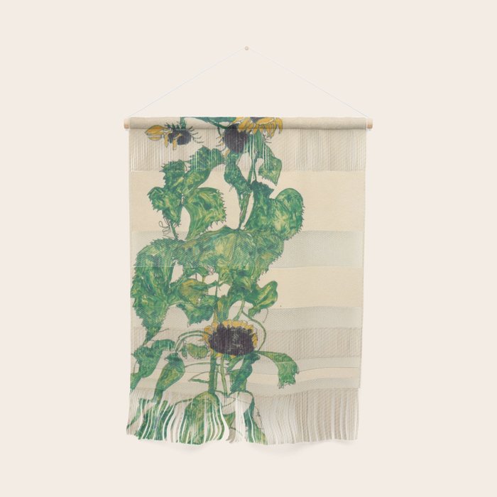 Egon Schiele "Sonnenblumen" Wall Hanging Gallery Image 1