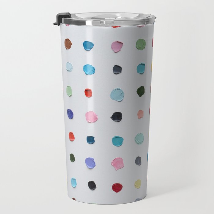 Infinite Polka Daubs Travel Mug Gallery Image 3