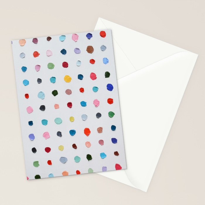 Infinite Polka Daubs Stationery Card Gallery Image 2