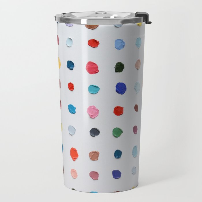 Infinite Polka Daubs Travel Mug Gallery Image 2