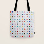 Infinite Polka Daubs Tote Bag Gallery Image 1