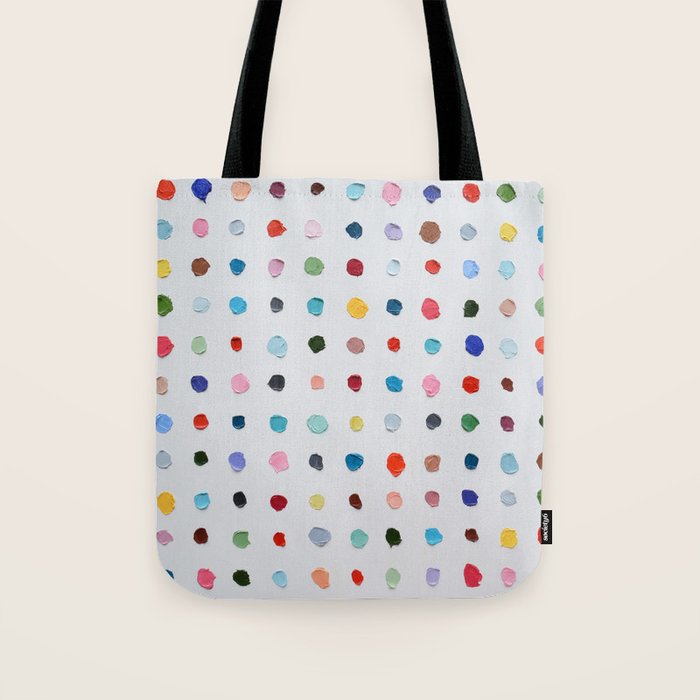 Infinite Polka Daubs Tote Bag Gallery Image 1