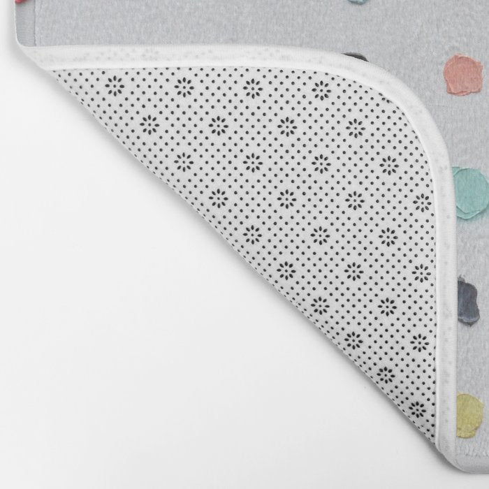 Infinite Polka Daubs Bath Mat Gallery Image 2