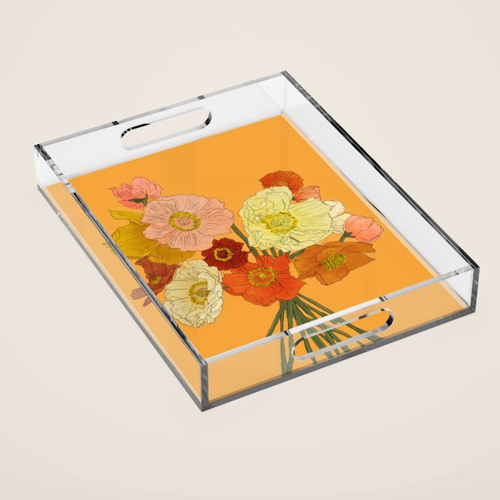 Bountiful Bouquet 2 Acrylic Tray Gallery Image 1