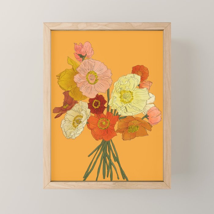 Bountiful Bouquet 2 Mini Art Print Gallery Image 1