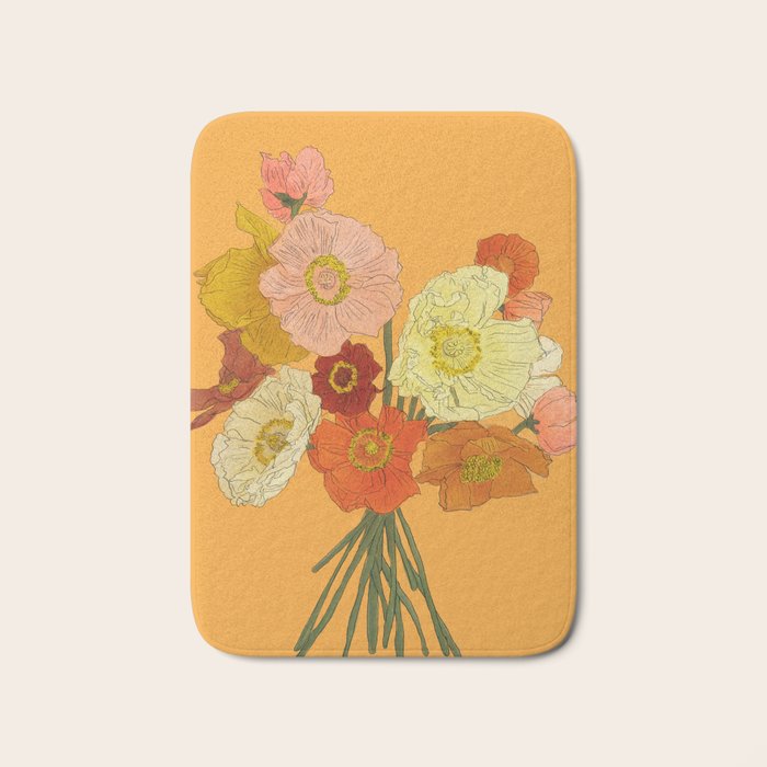 Bountiful Bouquet 2 Bath Mat Gallery Image 1