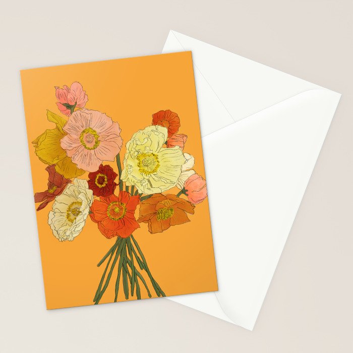 Bountiful Bouquet 2 Stationery Card Gallery Image 2