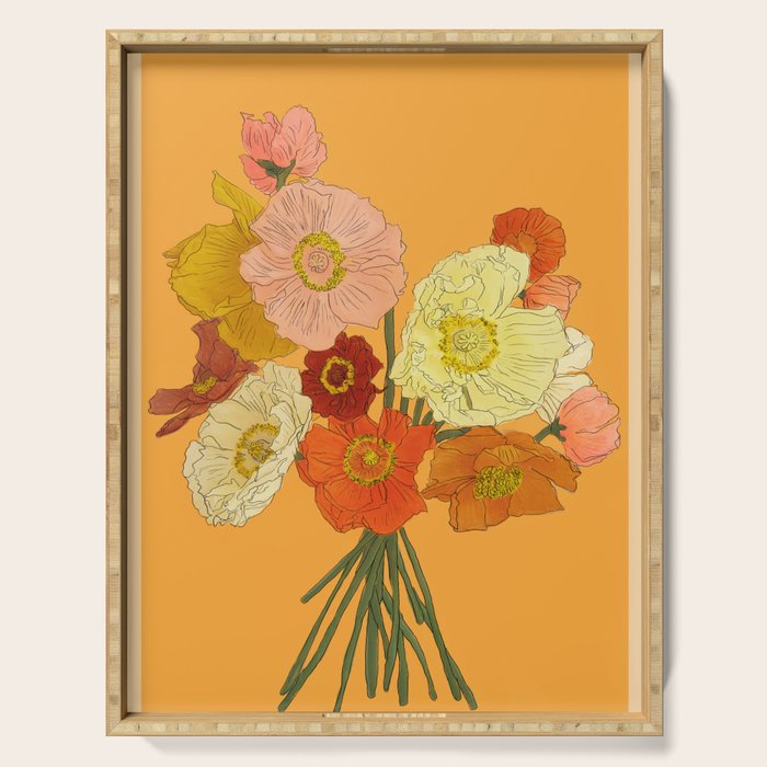 Bountiful Bouquet 2 Serving Tray Gallery Image 1