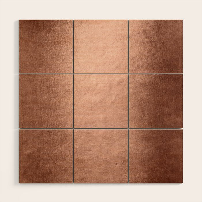 Copper  Wood Wall Art Gallery Image 1