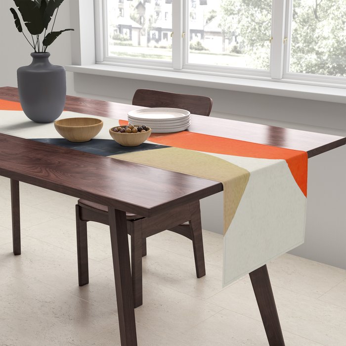 Abstract Shapes 32 Table Runner Gallery Image 2