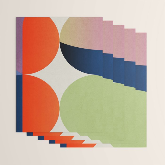 Abstract Shapes 32 Wrapping Paper Gallery Image 3