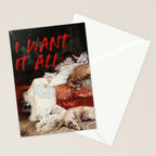 I Want It All Stationery Card Gallery Image 2
