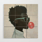 How far is a light year? Wood Wall Art Gallery Image 1