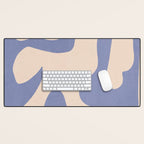 Modern Abstract Shapes 78 Desk Mat Gallery Image 1