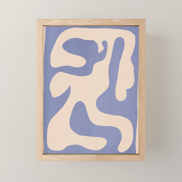 Modern Abstract Shapes 78 Mini Art Print Gallery Image 1