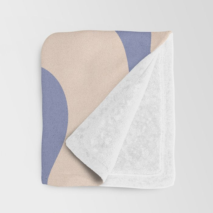 Modern Abstract Shapes 78 Throw Blanket Gallery Image 3