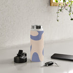 Modern Abstract Shapes 78 Water Bottle Gallery Image 4