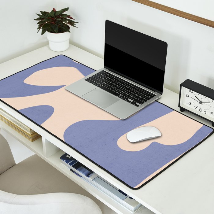 Modern Abstract Shapes 78 Desk Mat Gallery Image 2